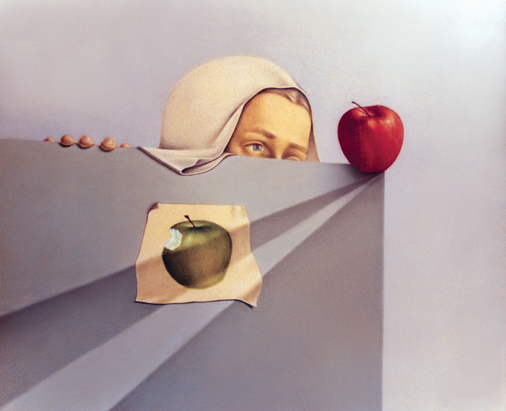 Adam and Eve - Pastel, triplet<br>(1995)