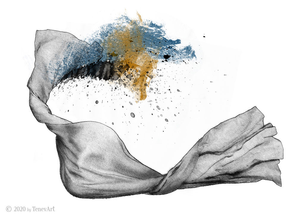 THE SPIRIT-I<br>digital drawing/painting (2001)