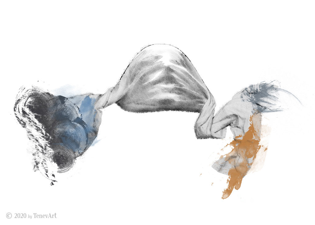 THE SPIRIT-II<br>digital drawing/painting (2001)