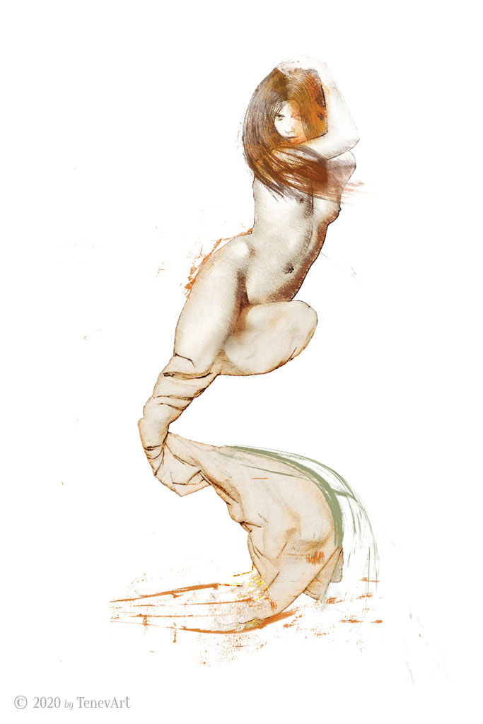 CREATION<br>digital drawing/painting (2001)