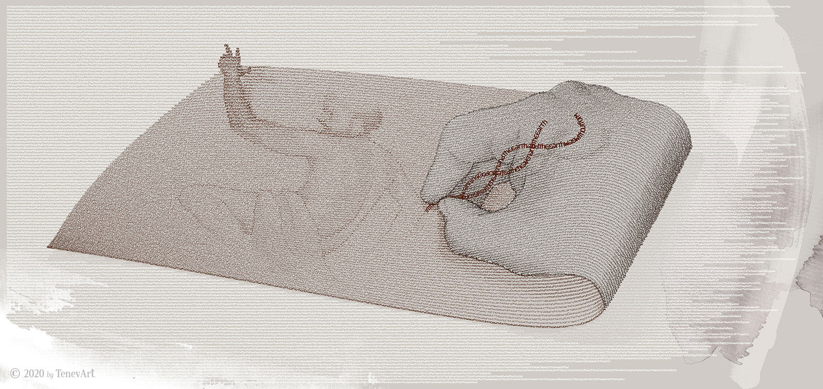 GENESIS<br>digital typography art (2009)