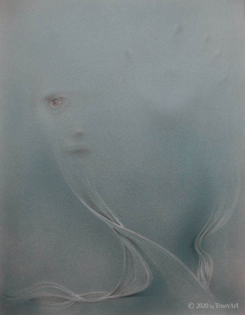 ESOTERIC VIEW<br>oil on canvas-(2010)<br><br>• Original is SOLD •