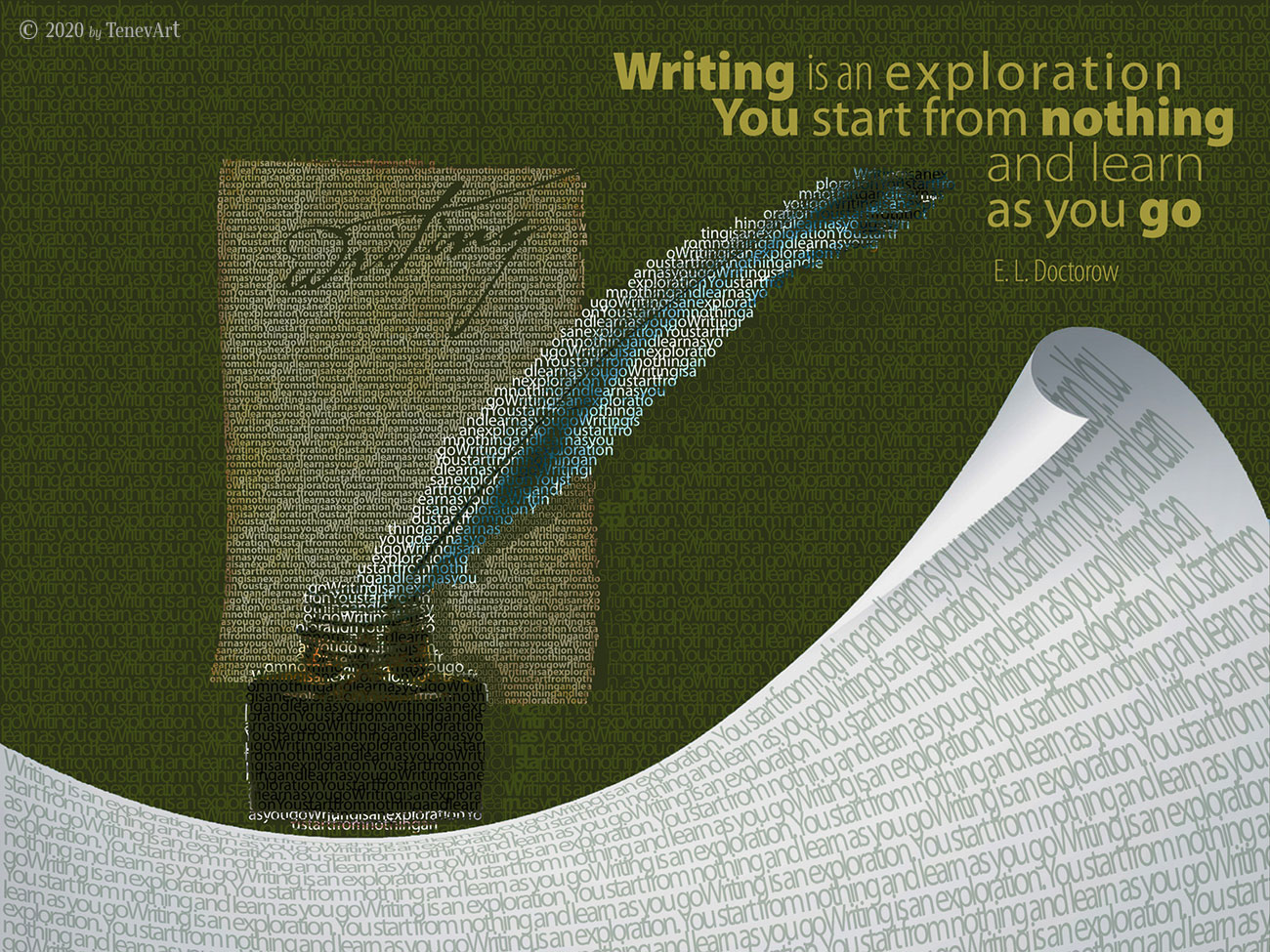 Typography Quote Poster